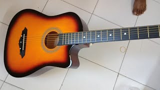 Juarez guitar  Juarez acoustic guitar  Juarez acoustic guitar 38 inch unboxing [upl. by Silirama]