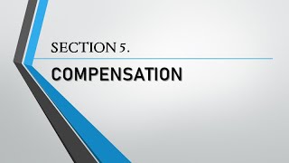 Obligations Chapter 4 Extinguishment of Obligations  Section 5 Compensation [upl. by Imar]