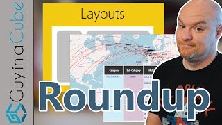 Icon map Report Layouts and Power BI Developer update [upl. by Boarer]