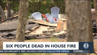 Six dead in Juneau County house fire [upl. by Emlin]