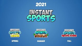 INSTANTS SPORTS  2021 ROADMAP  TENNISPARADISEWINTER GAMES [upl. by Arron]