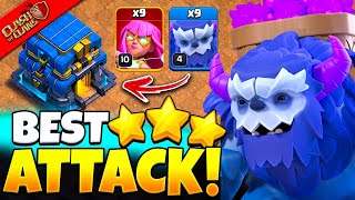 Th12 Yeti Legend Push Attack  Th12 Yeti Super Archer Attack  Th12 Attack Strategy  Th12 Sui Lalo [upl. by Nurav]