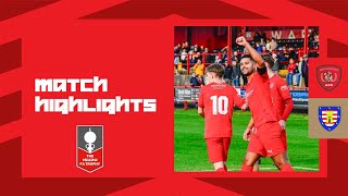 MATCH HIGHLIGHTS Workington AFC 31 Morpeth Town  Saturday 05 October 2024 [upl. by Elcarim]