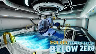 DOCKING IN THE MOONPOOL  Subnautica Below Zero 9 [upl. by Micki]