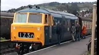 West Somerset Railway Diesel Gala 2004 [upl. by Anaderol]