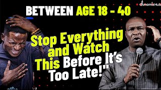 quotBetween Age 1840 Stop Everything and Watch This Before It’s Too Late  Apostle Joshua Selman [upl. by Rosina]