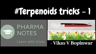 TERPENOIDS WITH TRICKS1  MONOTERENOIDS  TERPENES  RRB EXAM  GPAT  ESIC  PART72 [upl. by Latsyek]