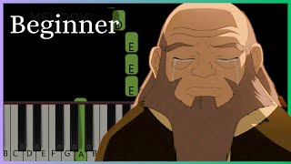 Leaves from the vine Little solider boy  Avatar  EASY BEGINNER PIANO TUTORIAL [upl. by Ainitsirc512]