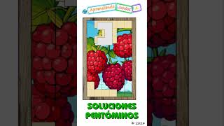 9000 Soluciones 36 Rompecabezas Matemático de Pentóminos Shorts puzzlegames [upl. by Ashti]