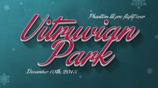 Vitruvian Park Christmas Lights filmed with a Phantom 3 Professional 2015 [upl. by Eseret]