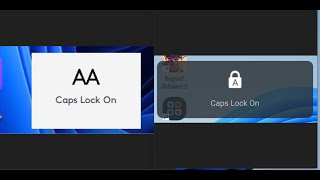 How To DisableEnable CapsLockNum Lock OSD NotificationSound On Windows 1110 PC [upl. by Annaes]