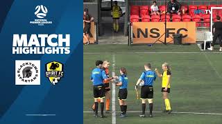 NPL NSW Womens Round 3 Highlights – Blacktown Spartans v NWS Spirit [upl. by Aelegna]