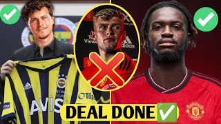 🚨VICTOR LINDELOF TO FENERBAHCE UTD OFFER €15M FOR OUMAR SOLETh EVERTON SAYS NO TO MAN UTD [upl. by Abihsat]