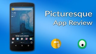 Review Picturesque Lock Screen App By Microsoft [upl. by Gram]