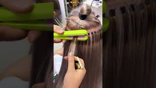 🥰🥰So Easy to Install Hair Extensions Do Not Need Any Tools  Shiny  Soft [upl. by Atilal]