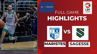 Maristes vs Sagesse Full Game Higlights 20232024 RETOUR [upl. by Ottavia]