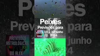 Signo PEIXES  Previsões 16 a 22 junho de 2024 peixes signodepeixes signopeixes horóscopo astro [upl. by Ivor]