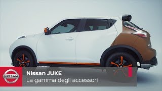 Nissan JUKE gamma di accessori Nissan per la personalizzazione [upl. by Hillman]