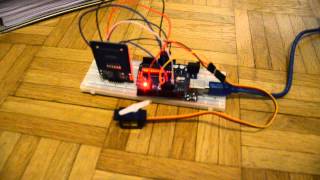 Controlling Servo with RFID Card Reader Arduino [upl. by Caughey]