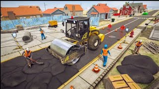 JCB Simulator JCB Games 2023  Railway Construction Simulator 3D  Android GamePlay [upl. by Neirrad]