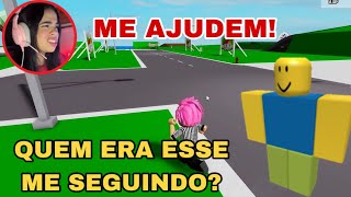 UM JOGADOR MISTERIOSO ME SEGUINDO EM BROOKHAVEN [upl. by Akiret997]