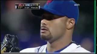 SNY and WFAN calls Johan Santanas No Hitter [upl. by Eceirehs]