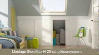 Schuifdeuren maken met StoreMax H20 [upl. by Nitsyrc925]