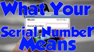 Here is What Your iPhones Serial Number Means [upl. by Vachell]