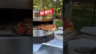 Our First Pizza Adventure with Solo Stove Pi Prime Pizza Oven 🍕 pizzaoven [upl. by Larred]