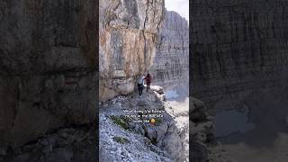 Klettersteigen in der Brenta dolomiti viaferrata brenta [upl. by Gillie]