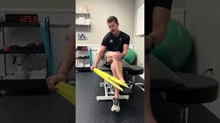 Banded Ankle Eversion physicaltherapy anklepain footpain runnersrehab gaittraining [upl. by Ysac618]