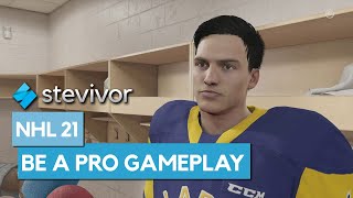 NHL 21 Be a Pro preview gameplay  Stevivor [upl. by Costin]