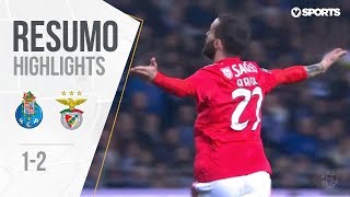 Highlights  Resumo FC Porto 12 Benfica Liga 1819 24 [upl. by Llenyr298]