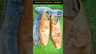 HUSH PUPPIES LEATHER SHOES SOLE REPLACEMENT WORK FROM SHIVARAJ FOOTWEAR JUBILEE HILLS HYD hushpuppi [upl. by Arvid]