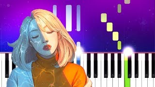 Ashe  Moral of the story Piano Tutorial [upl. by Siramad]