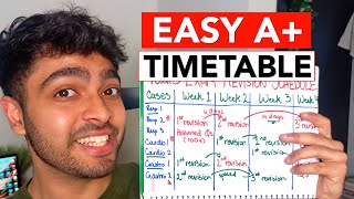 How I Make the PERFECT Revision Timetable with Spaced Repetition [upl. by Neurath12]