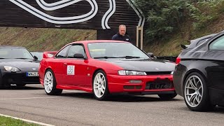 Nissan S14  Anneau du Rhin 18102024 [upl. by Othilie]