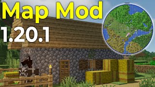 How To Get the Minecraft Map Mod JourneyMap 1201 [upl. by Takakura]