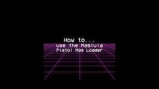 How to use the Maglula pistol mag loader [upl. by Ysnil]