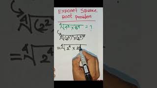 Exponent Square Root Problem [upl. by Jenilee96]