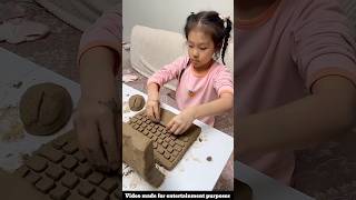 मिट्टी का Laptop 💻 mini wood toy  woodworking art skillwood  hand crafts shorts viral [upl. by Aratak]