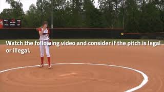 Question 98 NFHS Softball Exam Question 3 2022 [upl. by Madelaine]