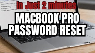 FORGOT Your MacBook Pro Password Reset It QUICKLY Without Data Loss on M1 M2 M3 M4 [upl. by Llenoj]