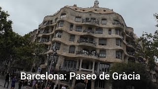 Barcelona Tiendas Museos Antoni Gaudi [upl. by Sauers800]