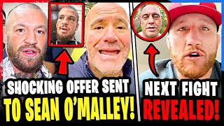 Conor McGregor SENDS SHOCKING OFFER to Sean O’Malley Justin Gaethje next UFC FIGHT Joe Rogan [upl. by Iramat]