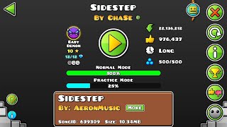 Sidestep 100 twice Easy demon [upl. by Awahsoj967]