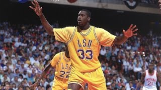 Shaquille ONeal  LSU Highlights [upl. by Kcirdor]