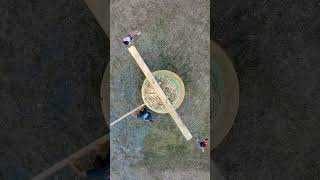 Spinning Science My 8Foot Handle Gone Wrong diy swing [upl. by Ennayd]