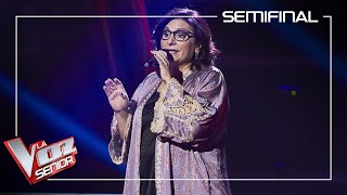 Esperanza Alarcón canta El hombre del piano  Semifinal  La Voz Senior Antena 3 2022 [upl. by Pedaiah]