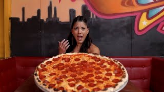 BEAT THE 3 YEAR LONG PIZZA RECORD  ‘2020 PIZZA CHALLENGE’ LEAHSHUTKEVEr [upl. by Notniuq]